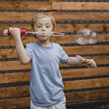 animación infantil burbuja jabón